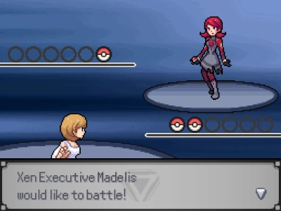 A screenshot showing Madelis in Pokemon Rejuvenation.