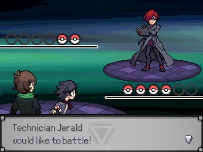 An image of a Technician trainer in Pokemon Resurrection
